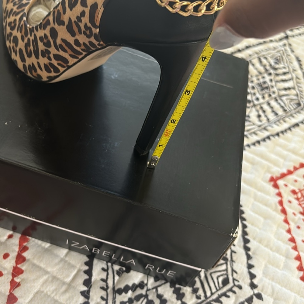 Leopard Print Heels - Picture 7 of 7